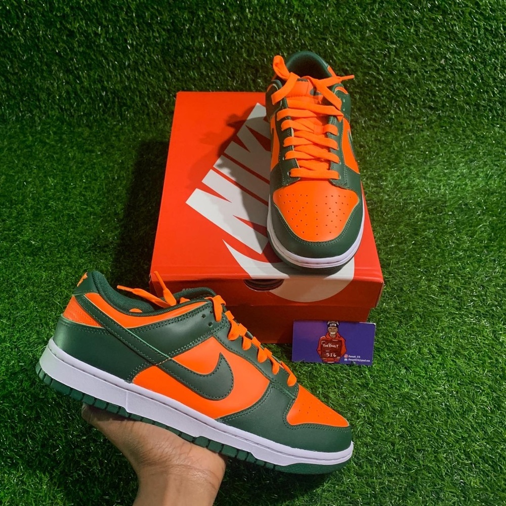 2022 Nike Dunk Low “Miami Hurricanes”